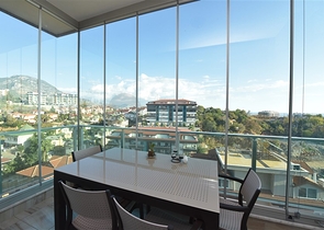 اطلالة بحر وقلعة - دوبلكس 4 غرف وصالة -في كاستل / الانيا 