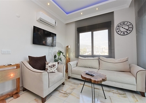 اطلالة بحر وقلعة - دوبلكس 4 غرف وصالة -في كاستل / الانيا 