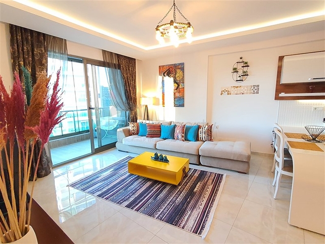 شقق فاخرة في الانيا - تصميم 1+1 - مفروشة - ضمن مجمع حديث في محمودلار / الانيا 