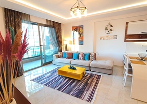 شقق فاخرة في الانيا - تصميم 1+1 - مفروشة - ضمن مجمع حديث في محمودلار / الانيا 