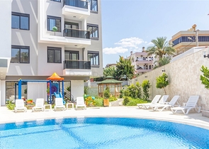 شقق للبيع في مركز الانيا - تصميم غرفة وصالة -مجمع حديث -في مركز الانيا 