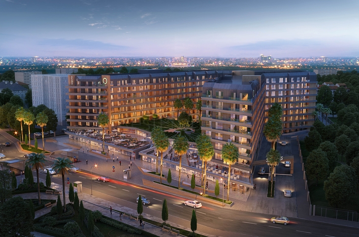 مجمع سكني فاميلي كونسبت ، بالقرب من محطة المترو