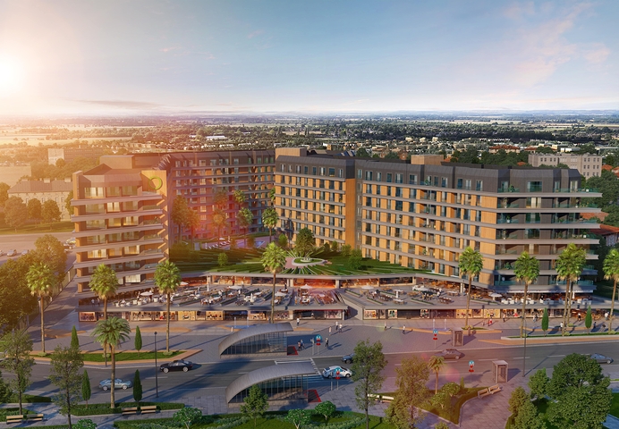 مجمع سكني فاميلي كونسبت ، بالقرب من محطة المترو