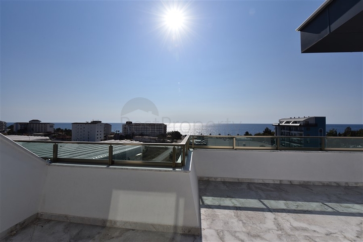 اطلالة بحر - دوبلكس 3 غرف وصالة -في كارجيجاك / الانيا 