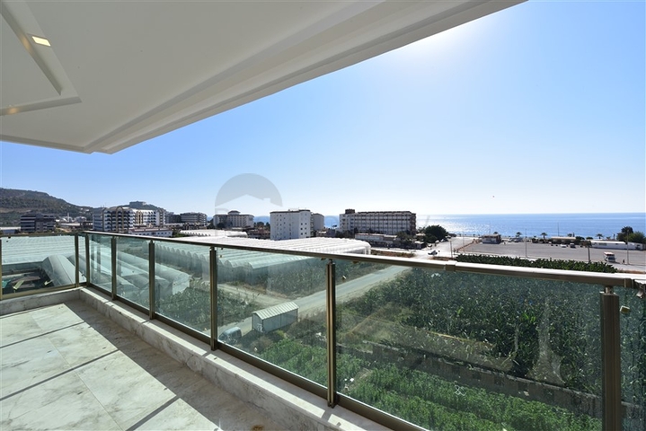 اطلالة بحر - دوبلكس 3 غرف وصالة -في كارجيجاك / الانيا 