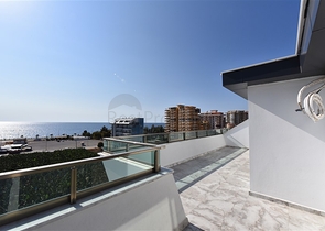 اطلالة بحر - دوبلكس 3 غرف وصالة -في كارجيجاك / الانيا 