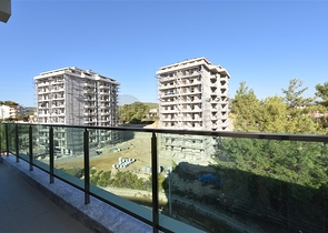 مجمع حديث وسط الطبيعة -شقة غرفة وصالة مفروشة - في افسلار / الانيا 