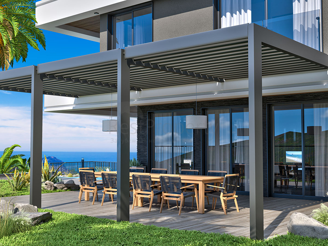 فلل فاخرة للبيع في الانيا - اطلالة بحر - مجمع فلل قيد الانشاء - كارجيجاك / الانيا 