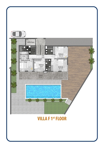 فلل فاخرة للبيع في الانيا - اطلالة بحر - مجمع فلل قيد الانشاء - كارجيجاك / الانيا 