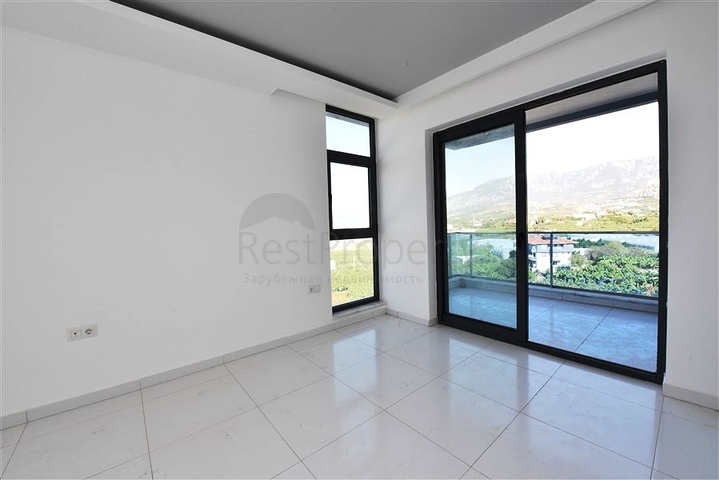 شقة اطلالة بحر - ضمن مجمع 5 نجوم - تصميم 1+2 - في كارجيجاك / الانيا 