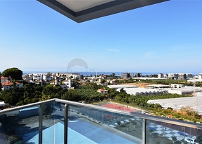 شقة اطلالة بحر - ضمن مجمع 5 نجوم - تصميم 1+2 - في كارجيجاك / الانيا 