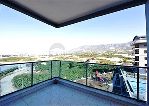 شقة اطلالة بحر - ضمن مجمع 5 نجوم - تصميم 1+2 - في كارجيجاك / الانيا 