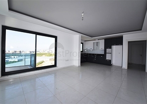 شقة اطلالة بحر - ضمن مجمع 5 نجوم - تصميم 1+2 - في كارجيجاك / الانيا 