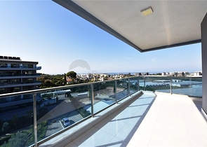 شقة اطلالة بحر - ضمن مجمع 5 نجوم - تصميم 1+2 - في كارجيجاك / الانيا 