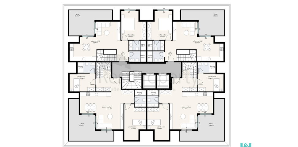 مناسبة للاستثمار - مجمع قيد الانشاء في اوبا /الانيا 