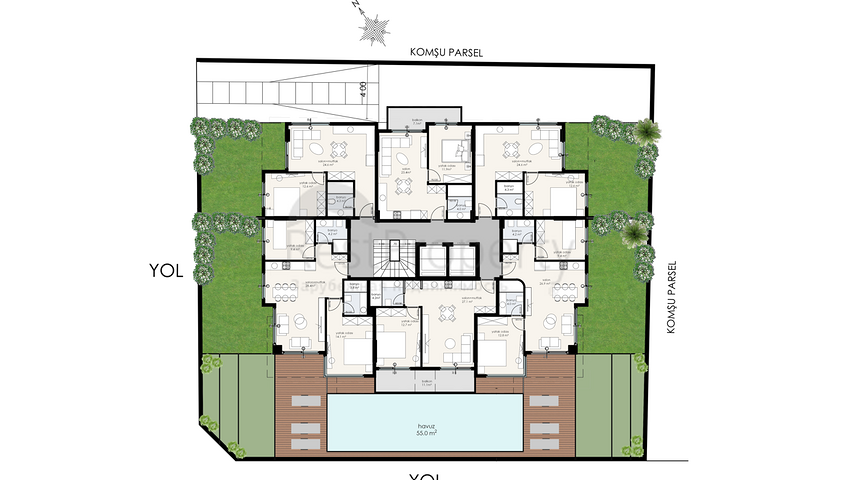 مناسبة للاستثمار - مجمع قيد الانشاء في اوبا /الانيا 