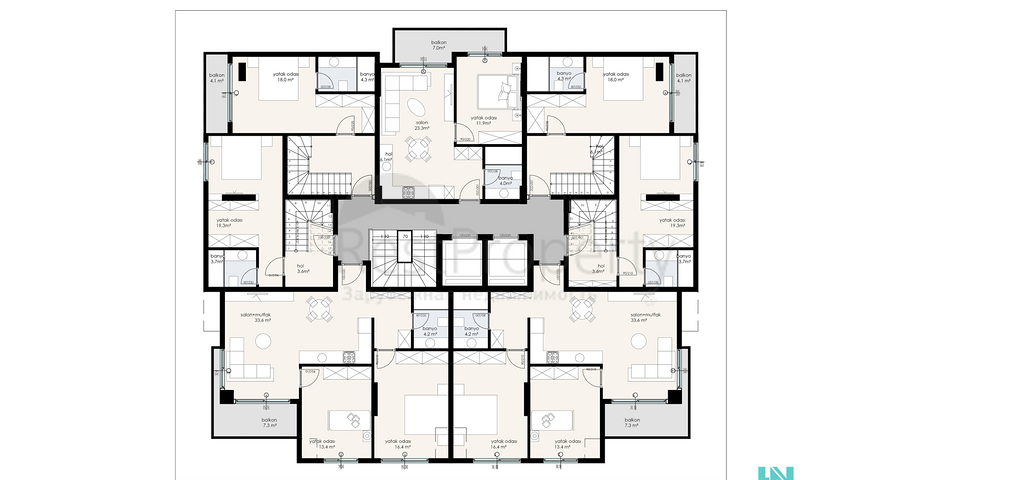 مناسبة للاستثمار - مجمع قيد الانشاء في اوبا /الانيا 