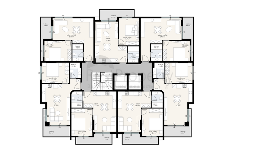 مناسبة للاستثمار - مجمع قيد الانشاء في اوبا /الانيا 