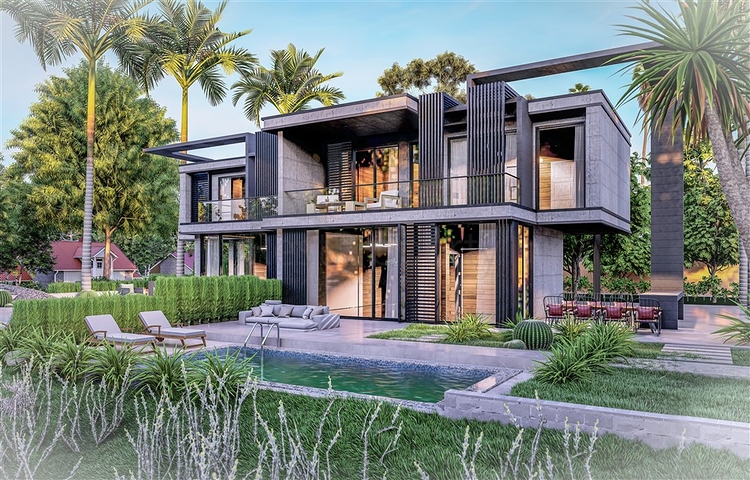 فلل للبيع بالاقساط في الانيا - مجمع قيد الانشاء -في كارجيجاك / الانيا 