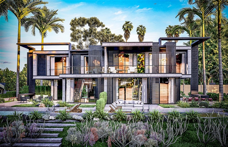 فلل للبيع بالاقساط في الانيا - مجمع قيد الانشاء -في كارجيجاك / الانيا 