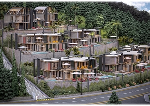 فلل للبيع بالاقساط في الانيا - مجمع قيد الانشاء -في كارجيجاك / الانيا 