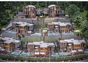 فلل للبيع بالاقساط في الانيا - مجمع قيد الانشاء -في كارجيجاك / الانيا 