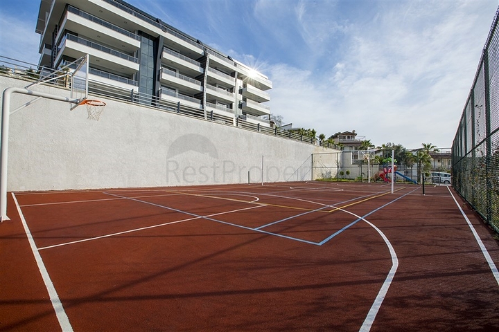 شقة 1+1 في مجمع في منطقة كارجيجاك متاحة للإيجار.