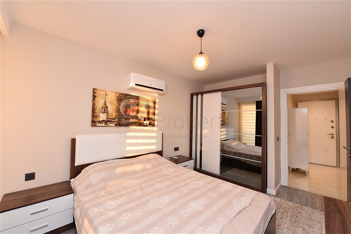 شقة 1+1 في مجمع في منطقة كارجيجاك متاحة للإيجار.