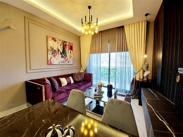 اطلالة بحر -شقة غرفة وصالة ضمن محمع جديد -في كارجيجاك / الانيا 