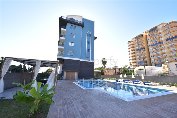 اطلالة بحر -شقة غرفة وصالة ضمن محمع جديد -في كارجيجاك / الانيا 