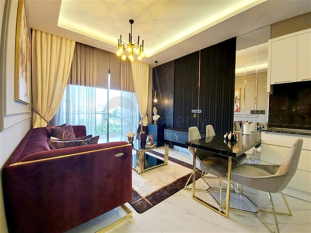 اطلالة بحر -شقة غرفة وصالة ضمن محمع جديد -في كارجيجاك / الانيا 