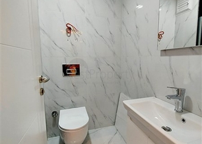 اطلالة بحر -شقة غرفة وصالة ضمن محمع جديد -في كارجيجاك / الانيا 