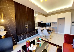 اطلالة بحر -شقة غرفة وصالة ضمن محمع جديد -في كارجيجاك / الانيا 