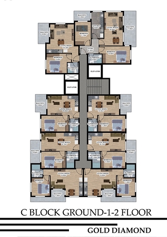 شقق بالاقساط ضمن مجمع قيد الانشاء في منطقة اوبا / الانيا 
