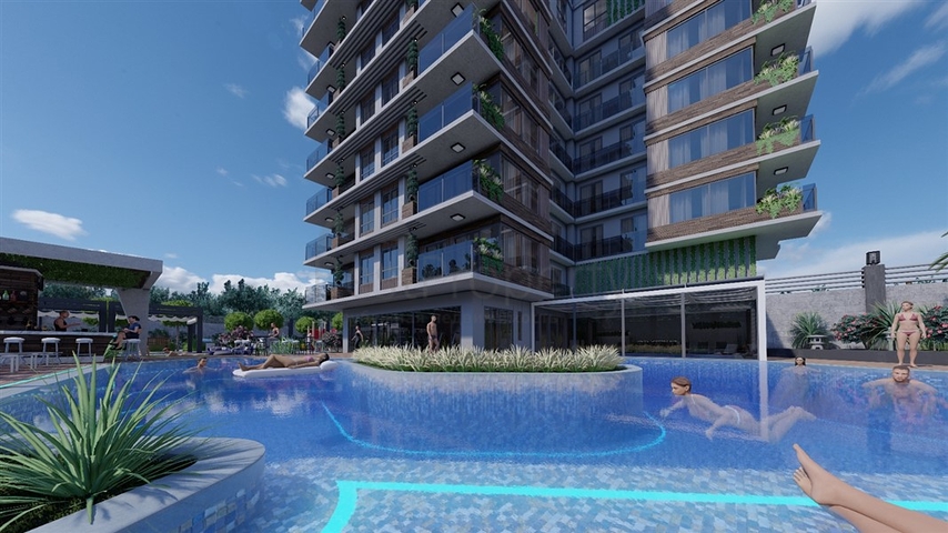 بالتقسيط في مركز الانيا - شقق ضمن مجمع فاخر قيد الانشاء قريب من شاطئ كليوباترا /الانيا 