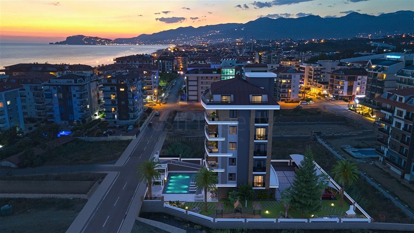 شقق بالتقسيط في كاستل - مجمع سكني قريب من البحر -في الانيا 