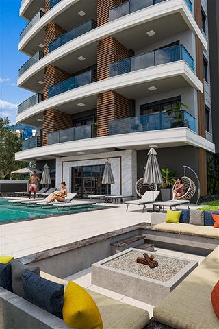 شقق بالتقسيط في كاستل - مجمع سكني قريب من البحر -في الانيا 