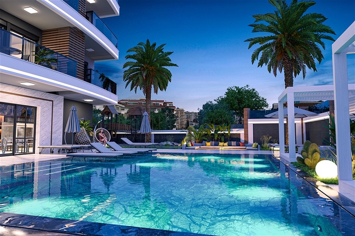 شقق بالتقسيط في كاستل - مجمع سكني قريب من البحر -في الانيا 