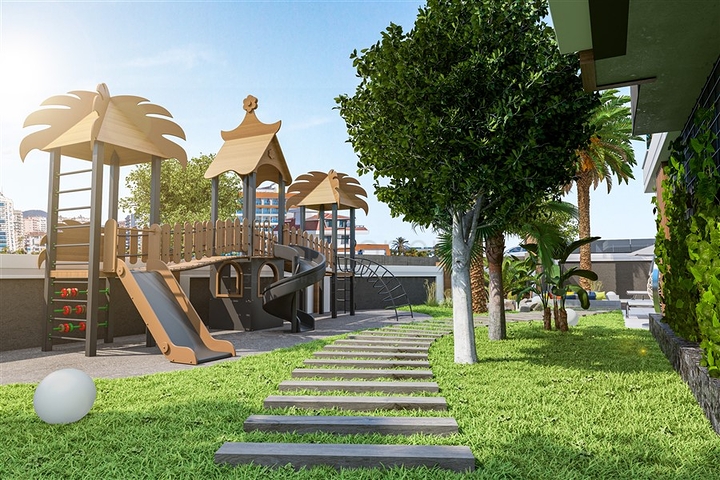 شقق بالتقسيط في كاستل - مجمع سكني قريب من البحر -في الانيا 