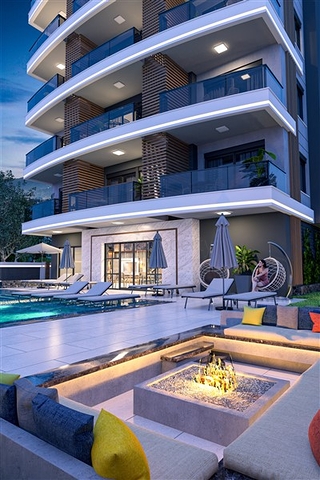 شقق بالتقسيط في كاستل - مجمع سكني قريب من البحر -في الانيا 