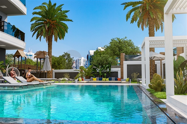 شقق بالتقسيط في كاستل - مجمع سكني قريب من البحر -في الانيا 