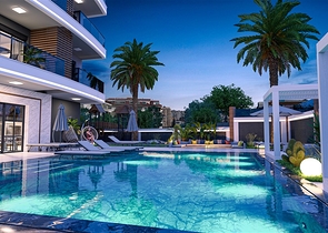 شقق بالتقسيط في كاستل - مجمع سكني قريب من البحر -في الانيا 