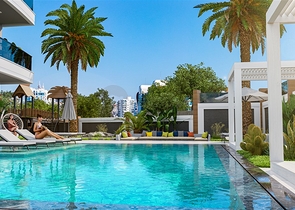 شقق بالتقسيط في كاستل - مجمع سكني قريب من البحر -في الانيا 