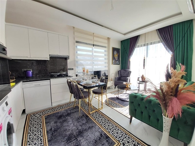 شقة اطلالة بحر للبيع في الانيا - مجمع حديث -في منطقة كارجيجاك / الانيا 