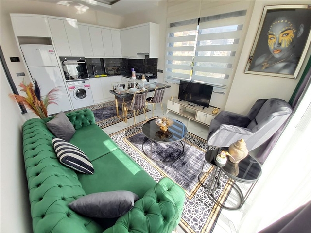 شقة اطلالة بحر للبيع في الانيا - مجمع حديث -في منطقة كارجيجاك / الانيا 