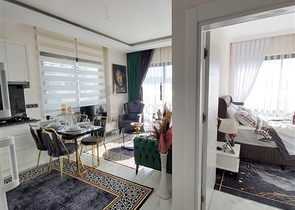 شقة اطلالة بحر للبيع في الانيا - مجمع حديث -في منطقة كارجيجاك / الانيا 