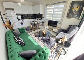 شقة اطلالة بحر للبيع في الانيا - مجمع حديث -في منطقة كارجيجاك / الانيا 