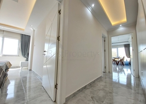 شقة اطلالة بحر في محمودلار - تصميم 2 غرفة وصالة - في مدينة الانيا 