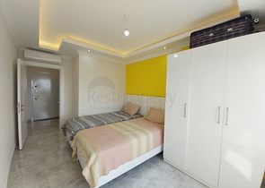 شقة اطلالة بحر في محمودلار - تصميم 2 غرفة وصالة - في مدينة الانيا 