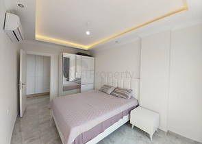 شقة اطلالة بحر في محمودلار - تصميم 2 غرفة وصالة - في مدينة الانيا 